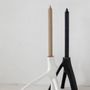 Candlesticks and candle holders - The Triple Twig Candle Holder - Black - BAZAR BIZAR - COASTAL LIVING