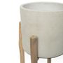 Vases - The Chalk High - Concrete Natural - L - BAZAR BIZAR LIVING