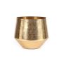 Vases - The Hammered Planter - Brass - L - BAZAR BIZAR LIVING