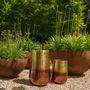 Vases - The Two Tone Brass Planter - Brass - L - BAZAR BIZAR LIVING