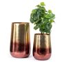 Vases - The Two Tone Brass Planter - Brass - L - BAZAR BIZAR LIVING