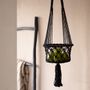 Vases - Le Porte-Plante Macramé - Noir - M - BAZAR BIZAR LIVING
