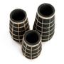 Vases - The Cutie Vase - Black Natural - L - BAZAR BIZAR LIVING