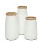 Vases - The Sneaky Vase - White Natural - S - BAZAR BIZAR LIVING