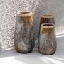 Vases - The Sneaky Vase - Antique Grey - L - BAZAR BIZAR LIVING