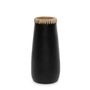 Vases - The Sneaky Vase - Black Natural - L - BAZAR BIZAR LIVING