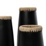 Vases - La Vase Sneaky - Noir Naturel - M - BAZAR BIZAR - COASTAL LIVING