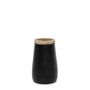 Vases - The Sneaky Vase - Black Natural - S - BAZAR BIZAR - COASTAL LIVING