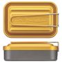 Barbecues - 850 ml aluminum and rectangular color camping bowl - Mess Tin/SKATER collection - ABINGPLUS