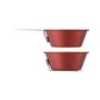 Barbecues - Camping mug, folding handle, aluminium 300 ml/SKATER - ABINGPLUS
