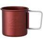 Barbecues - Camping mug, folding handle, aluminium 300 ml/SKATER - ABINGPLUS