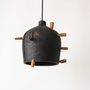 Hanging lights - Wooden pendant light with plug in - WOODENDREAMS