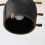 Hanging lights - Wooden pendant light with plug in - WOODENDREAMS