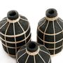 Vases - The Whoopy Vase - Black Natural - L - BAZAR BIZAR LIVING