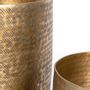 Vases - The Hammered Planters - Brass - Set of 2 - BAZAR BIZAR LIVING