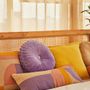 Fabric cushions - Handmade Geo Shapes Lumbar Pillow, Earth - 30x76 cm - CASA AMAROSA