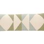 Fabric cushions - Sage Diamond Lumbar Pillow, 30x86 cm - CASA AMAROSA