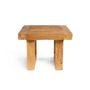 Coffee tables - The Reclaimed Teak Side Table - Natural - BAZAR BIZAR - COASTAL LIVING