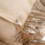 Cushions - The Jute Bonita Cushion Cover - Natural - 40x40 - BAZAR BIZAR LIVING