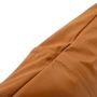 Cushions - The Four Panel Leather Cushion Cover - Camel - 60x60 - BAZAR BIZAR LIVING