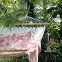 Throw blankets - Plaid Blossom berry - BIEDERLACK