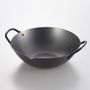 Frying pans - Guangdong Ø300 steel frying pan and wok/YOSHIKAWA - ABINGPLUS