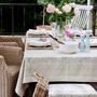 Linge de table textile - Nappe Jacquard rectangle - Durance - TISSUS TOSELLI