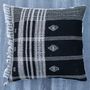 Fabric cushions - Tribal Wool Cushion Cover - MEEM RUGS