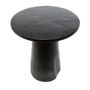 Other tables - The Timber Conic Side Table - Black - 50 - BAZAR BIZAR - COASTAL LIVING