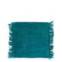 Cushions - The Oh My Gee Cushion Cover - Aqua - 40x40 - BAZAR BIZAR - COASTAL LIVING