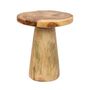 Other tables - The Timber Conic Side Table - Natural - 50 - BAZAR BIZAR - COASTAL LIVING