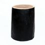 Stools - The Tribe Stool - Natural Black - BAZAR BIZAR LIVING