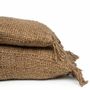 Cushions - The Oh My Gee Cushion Cover - Brown - 35x100 - BAZAR BIZAR LIVING