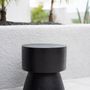 Tabourets - Le Tabouret Warmi - Noir - BAZAR BIZAR - COASTAL LIVING