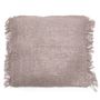 Cushions - The Oh My Gee Cushion Cover - Pearl Grey - 60x60 - BAZAR BIZAR - COASTAL LIVING