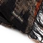 Cushions - The Oh My Gee Cushion Cover - Black Orange - 60x60 - BAZAR BIZAR LIVING