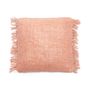 Cushions - The Oh My Gee Cushion Cover - Salmon Pink - 40x40 - BAZAR BIZAR - COASTAL LIVING