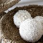 Objets de décoration - La Boule Bubble Shell - Blanc - M - BAZAR BIZAR - COASTAL LIVING