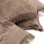 Coussins - La Housse De Coussin Oh My Gee - Velours Béton - 30x50 - BAZAR BIZAR LIVING