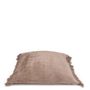 Cushions - The Oh My Gee Cushion Cover - Concrete Velvet - 60x60 - BAZAR BIZAR - COASTAL LIVING