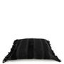 Coussins - La Housse de Coussin Oh My Gee - Velours Noir - 60x60 - BAZAR BIZAR LIVING