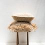 Cushions - The Raffia Flores Cushion Cover Square - Natural - 40x40 - BAZAR BIZAR LIVING