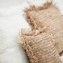 Cushions - The Raffia Cushion Cover Square - Natural - 40x40 - BAZAR BIZAR LIVING