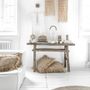 Cushions - The Raffia Cushion Cover Square - Natural - 60x60 - BAZAR BIZAR - COASTAL LIVING