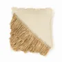 Coussins - La Housse de Coussin Raffia Cotton - Blanc Naturel - 60x60 - BAZAR BIZAR LIVING