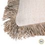 Coussins - La Housse De Coussin Saint Tropez - Blanc Naturel - 60x60 - BAZAR BIZAR - COASTAL LIVING