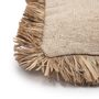 Cushions - The Saint Tropez Cushion Cover - Natural - 60x60 - BAZAR BIZAR LIVING