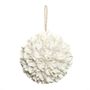 Decorative objects - The Flower Shell Ball - White - L - BAZAR BIZAR LIVING