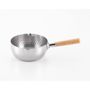 Saucepans  - Stainless steel pans, hammered with two spouts - Yukihira/YOSHIKAWA collection - ABINGPLUS