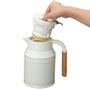 Accessoires thé et café - Thermos 1L, réservoir à pot thermique de bureau en inox / Mosh ! - ABINGPLUS
